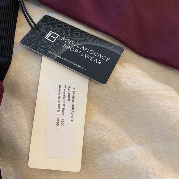 NWT Revolve Bodylanguage high waist legging set - Picture 5 of 9